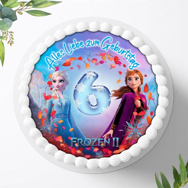 Frozen Die Eiskönigin Tortenaufleger Ø 20cm, 0251w6